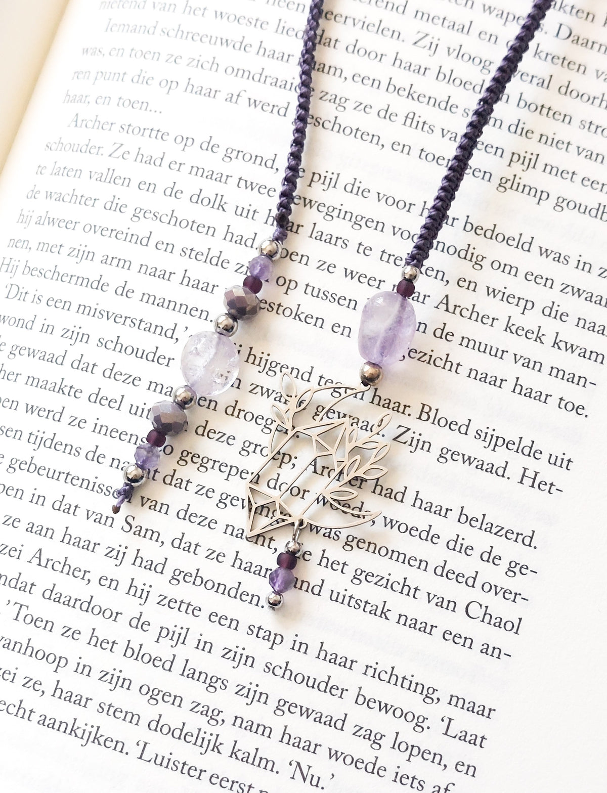 Violet - Boekenlegger